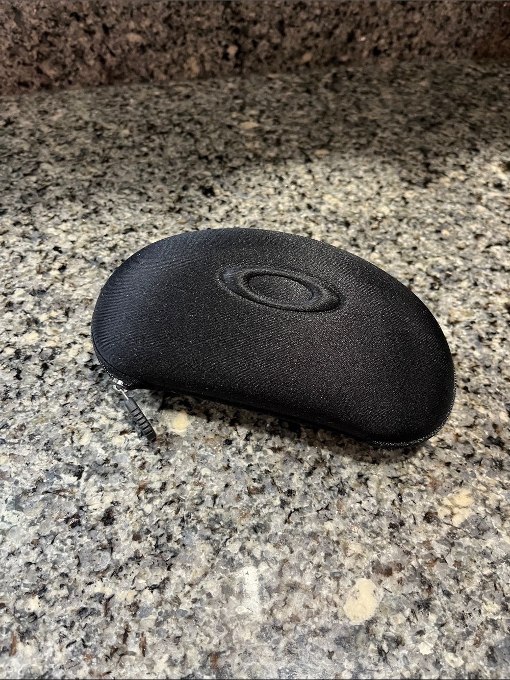 Oakley Black Zip-Up Sunglasses Case